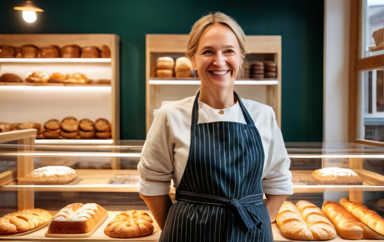 각 산업별 효과적인 디지털 광고 타겟팅 - Prompt 1: Cozy Local Bakery with Personalized Touch**