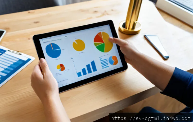 소셜 미디어 광고 타겟팅 전략 - Photorealistic overhead view of a Swedish digital marketing professional at a clean Scandinavian hom...